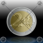 2 EVRO MONAKO 2026 (Duchy of Valentinois) PP/PROOF